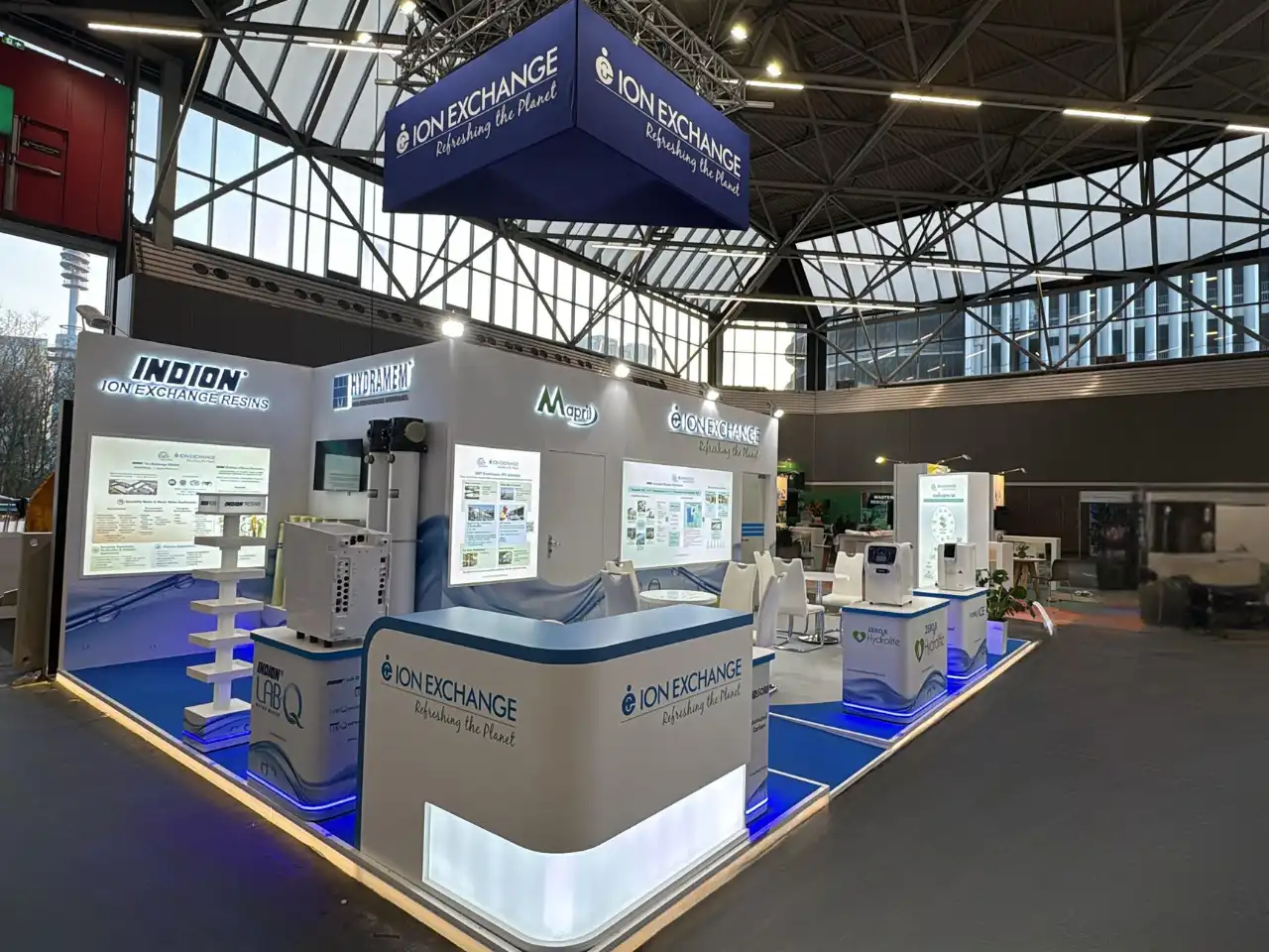 ION Exchange Exhibition Stand — Aquatech 2025