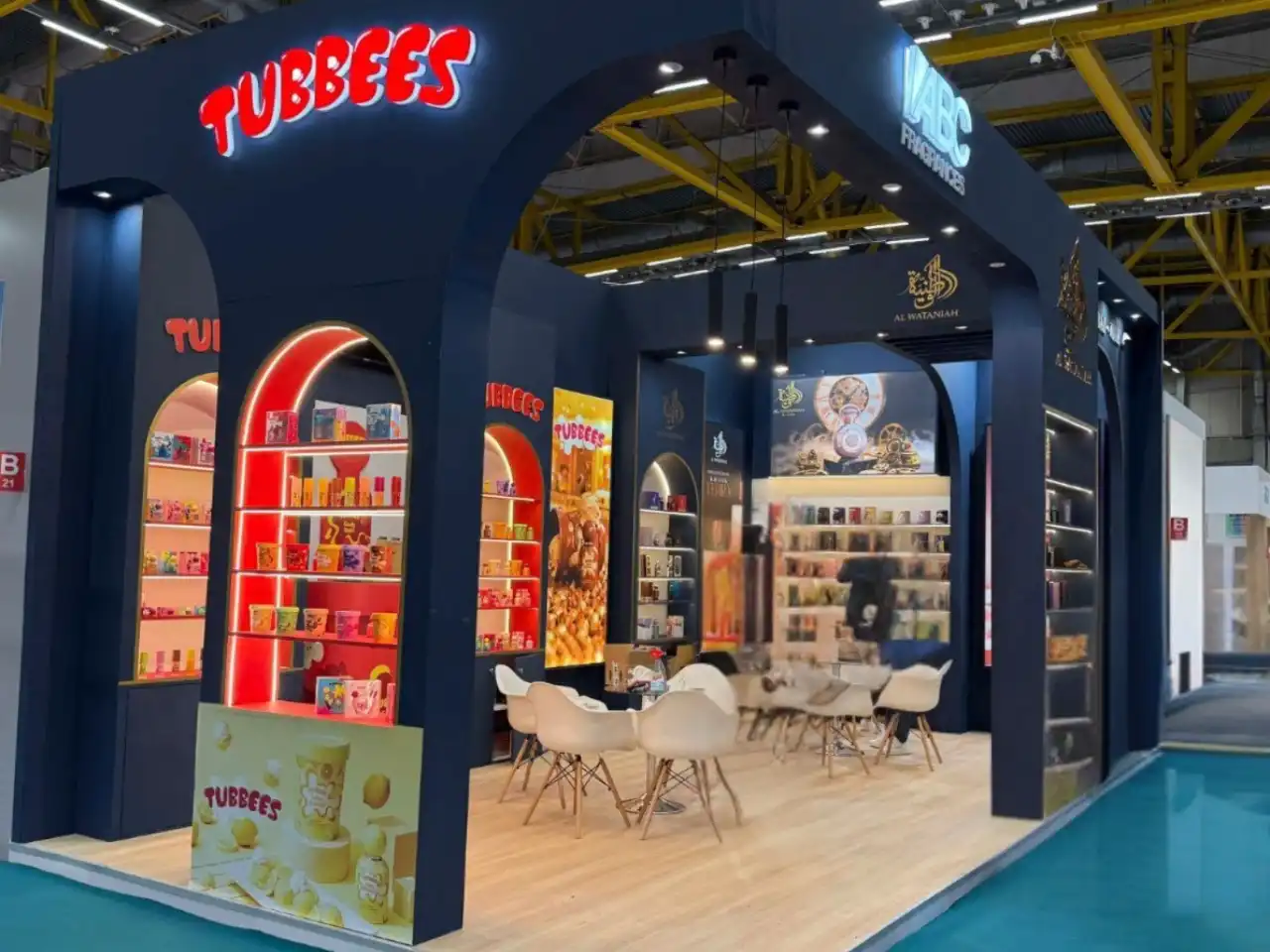 ABC International exhibition stand at Cosmoprof 2026, Italy