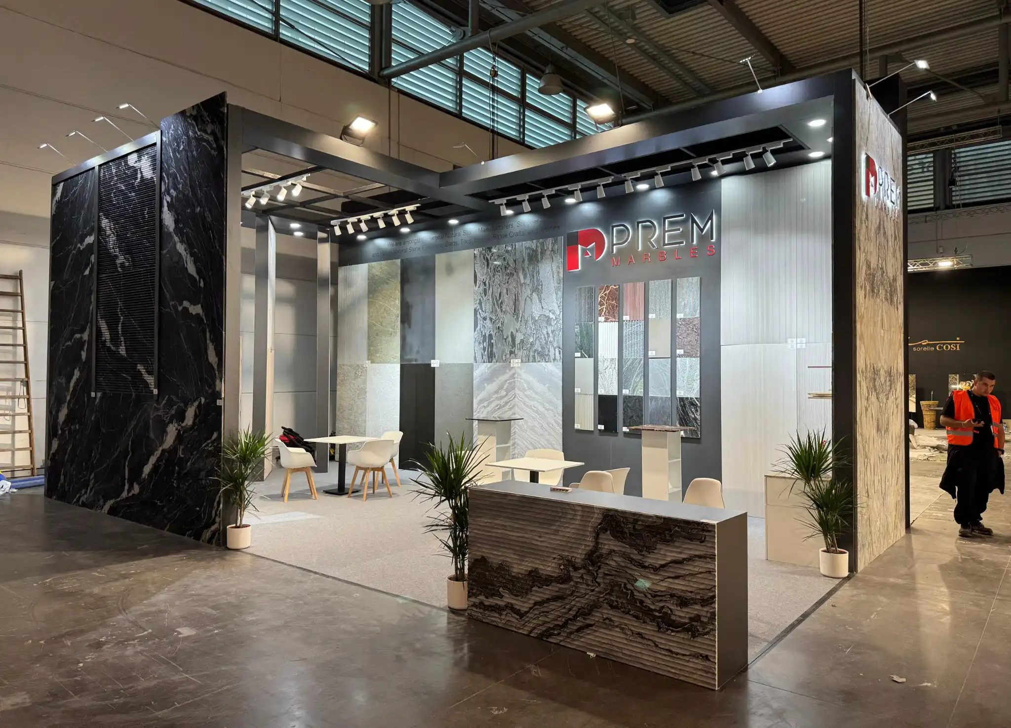 ITALIA GROUP Stand build by propshop